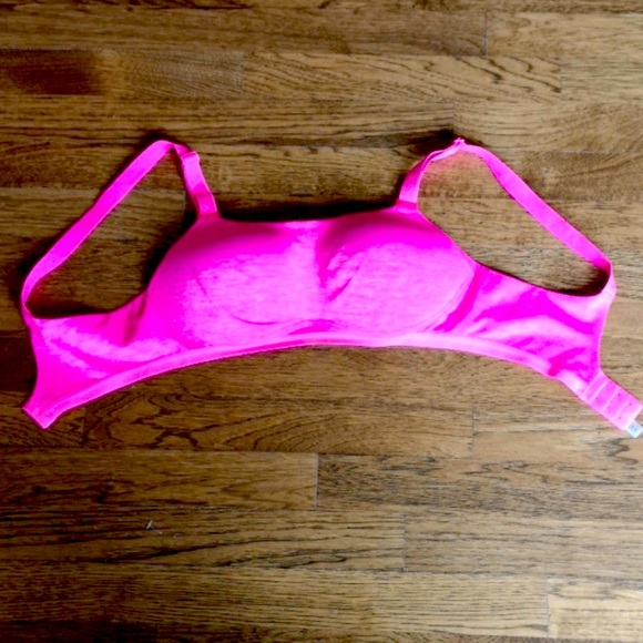 Victoria's Secret Bright Pink Sports Bra 34C - Picture 1 of 5